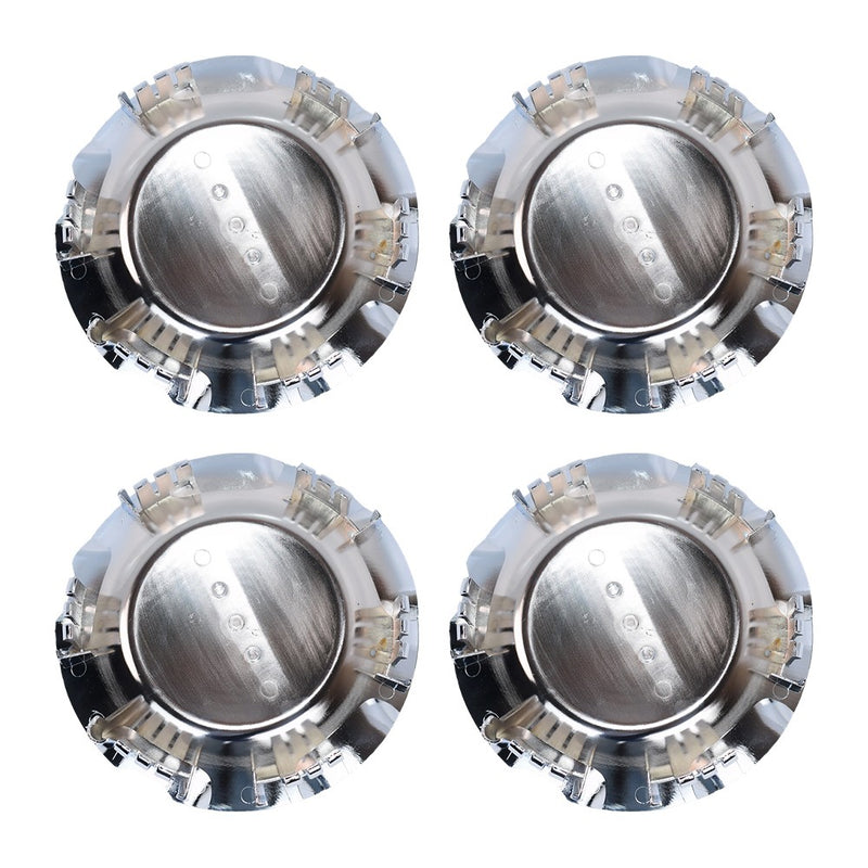 DURAFORCE New Chrome ABS Center Caps 4PCS for Chevy Suburban 2007-2014 for 7.2" Diameter