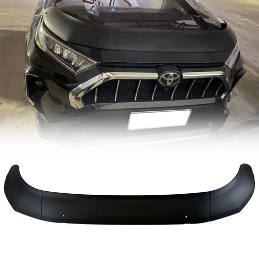 DURAFORCE Black Bug Shield Hood Deflector Guard Bonnet Protector for Toyota RAV4 2019-2024