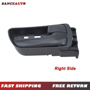 DURAFORCE For Toyota Sienna Inner Inside Interior Door Handle Gray Front Left Right Pair