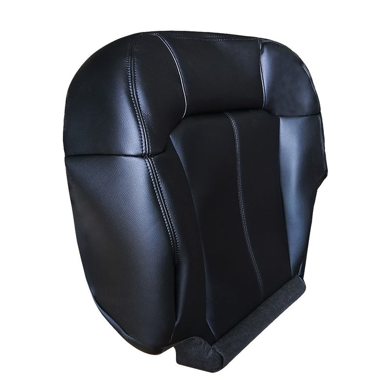 DURAFORCE For 1999- 02 Chevy Silverado 1500 2500 Driver Side Leather Seat Cover Dark Gray