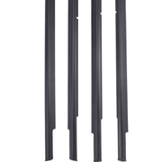 DURAFORCE Car Outside Window Weatherstrip Seal Belt Molding For Mitsubishi Lancer 2016 ES