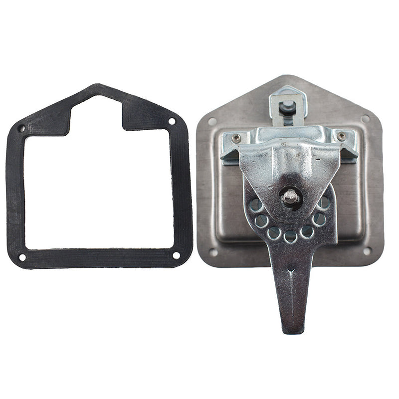 DURAFORCE 2 Trailer Door Latch T-Handle Locking Stainless Steel for Camper RV Truck Toolbx
