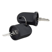 DURAFORCE 2 Pcs FOR EZGO Golf Cart Ignition Keys 611282 for 2008-Up RXV Gas/Electric Model