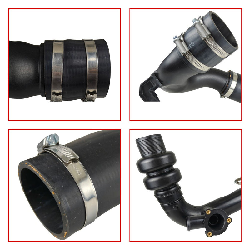 DURAFORCE New Engine Air Intake Hose for Ford Edge 2015 2016 2017 2018 L4 2.0L F2GZ6C646B