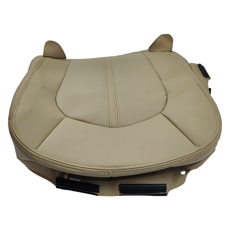 DURAFORCE For 2008 2009 2010 - 2013 Cadillac CTS Driver Side Bottom Leather Seat Cover Tan