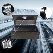 DURAFORCE 30" Aluminum Truck Pickup Underbody Underbed Tool Box Trailer Storage ToolBox