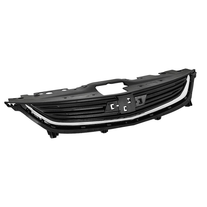 DURAFORCE Grill Front Upper Grille Black Fit For Chevrolet Sonic LS 2017 2018-2020 New