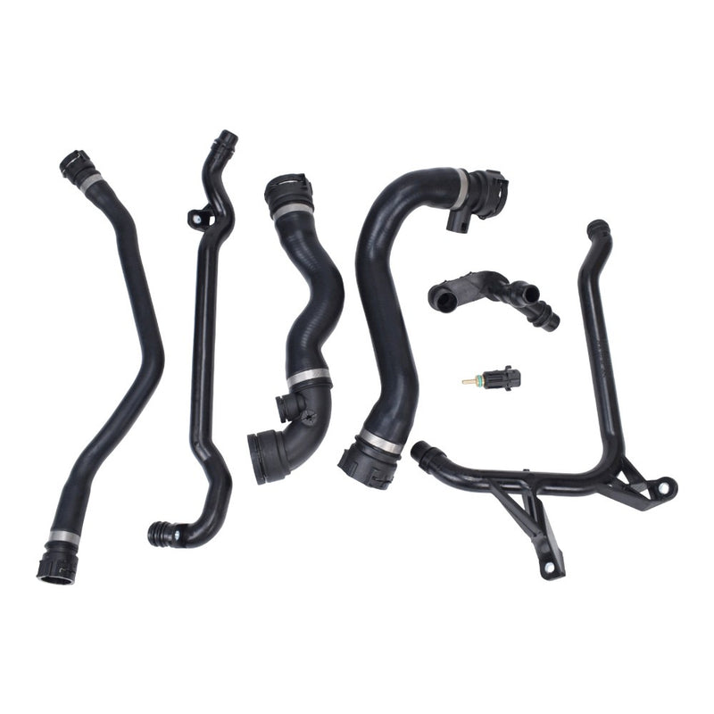 DURAFORCE 7X For BMW E46 323 325 328 330 Set Expansion Tank Coolant Radiator Hose Kit