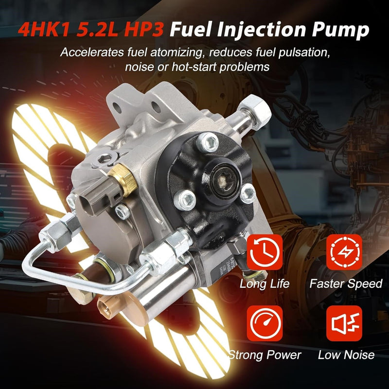 DURAFORCE For Isuzu NPR 4HK1 5.2L 2004-2007 Fuel Pump 294000-0262 Direct Replacement