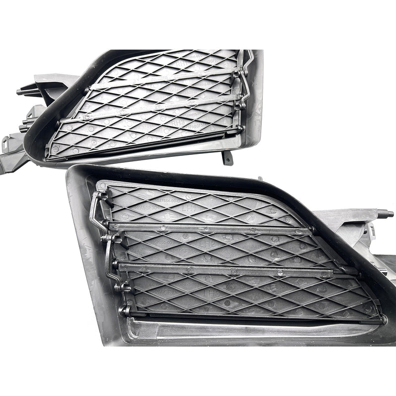 DURAFORCE New 2PCS Left & Right Front Air Shutter Active Grille For 2016-21 Tesla Model S