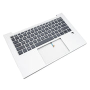 DURAFORCE New For HP Elitebook 840 G9 845 US Palmrest w/Backlit Keyboard Silver N09058-001