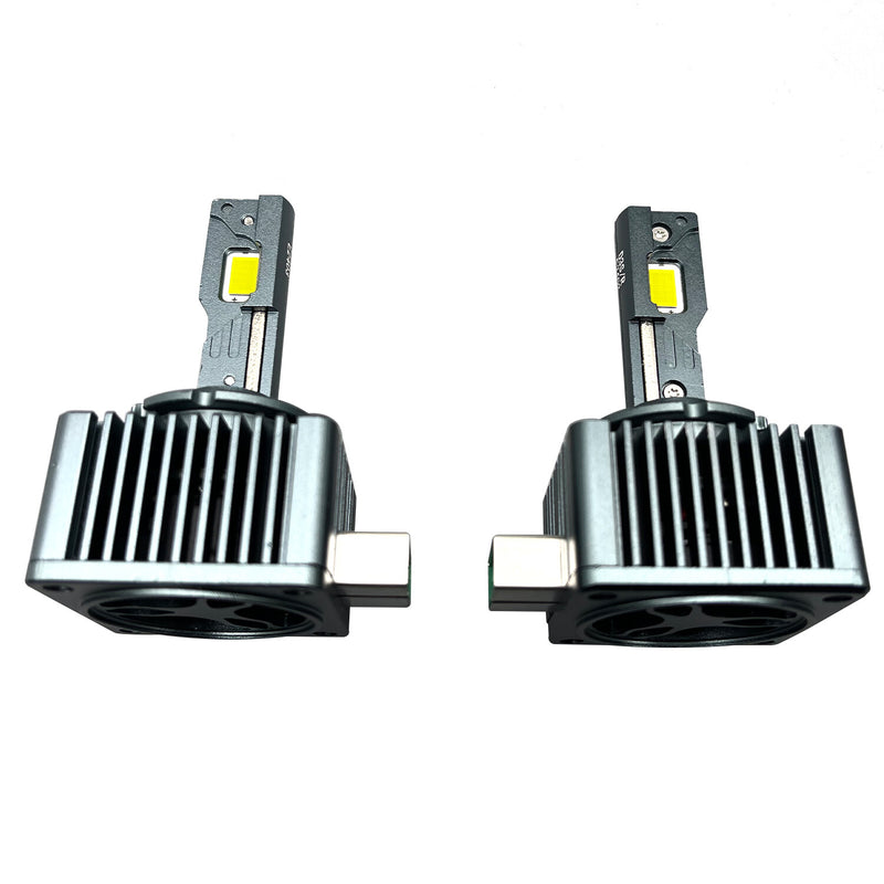 DURAFORCE 1 Pair D3S D3R LED Headlight Bulbs Kit 6500K White HID Xenon Conversion Lamp