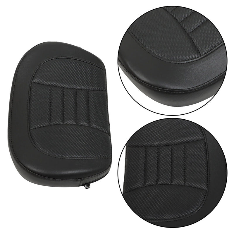 DURAFORCE For Touring CVO Glide Street 1996-up Passenger Backrest Pad With Black Stitching