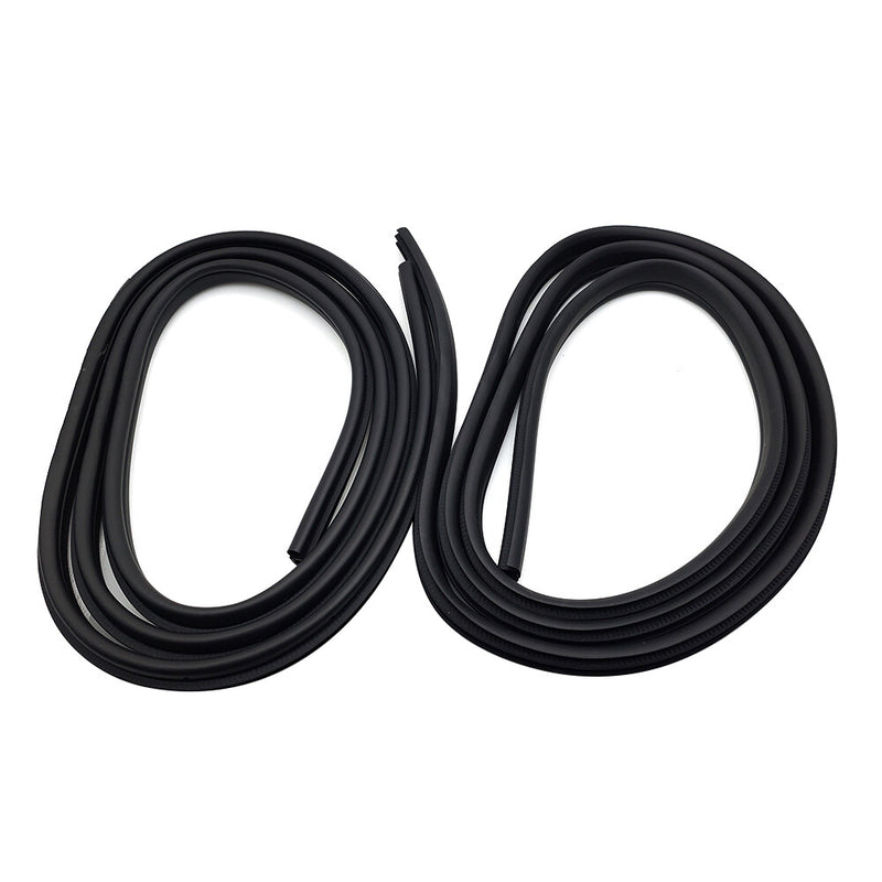 DURAFORCE 2pcs LH+RH Door Seal Rubber For BMW 318is 1998 Base Coupe 2-Door