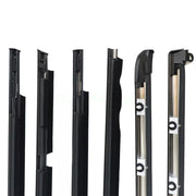 DURAFORCE Car Quarter Door Belt Moulding Black Set For 2003-2008 2009 Toyota Prado GX470