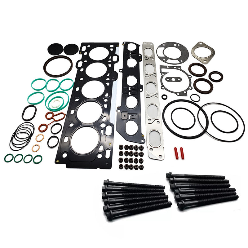 DURAFORCE Engine Cylinder Head Gasket +Bolts For 04-15 Volvo C30 C70 S40 S60 V50 V60 2.5L