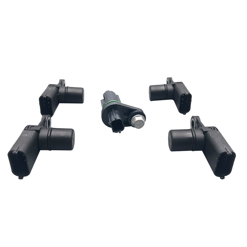 DURAFORCE 5pcs For Buick Enclave LaCrosse 3.6L Camshaft & Crankshaft Position Sensors