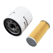 DURAFORCE Oil and Fuel Filter kit M806418 MIU804763 for John Deere X495 X595 X740 X744