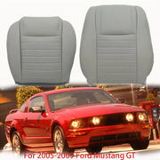 DURAFORCE For 2005 2006 -2009 Ford Mustang GT Front Driver Top & Bottom Leather Covers