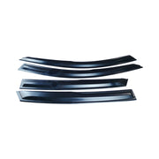 DURAFORCE FOR 2023-25 HONDA ACCORD 11TH GEN BLACK TRIM WINDOW VISOR RAIN GUARD WITH CLIPS