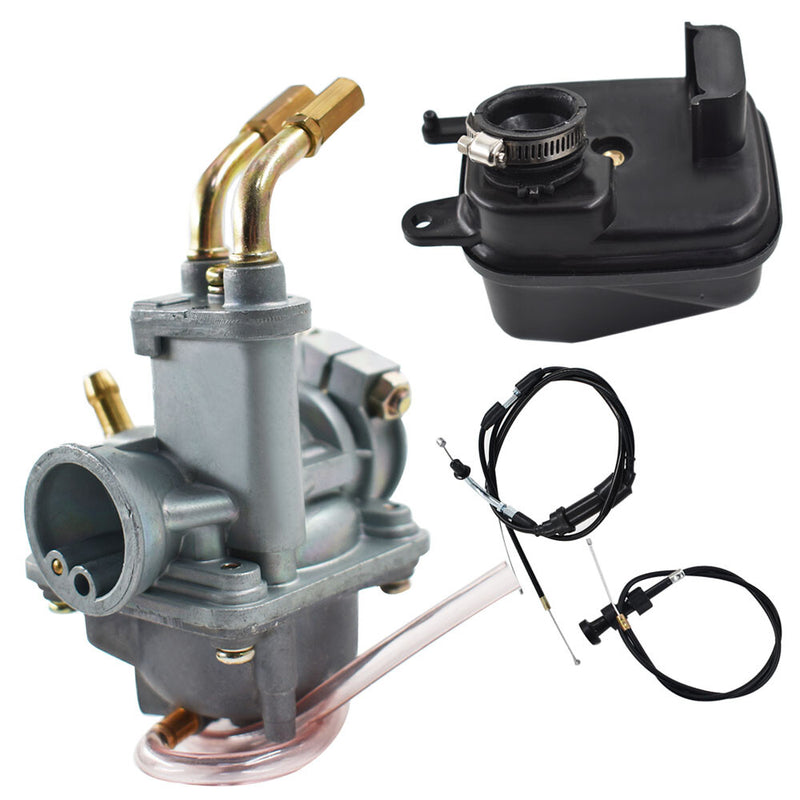 DURAFORCE For Yamaha Y ZINGER PW 50 Carburetor Air Filter & Throttle Choke Cable Carb NEW