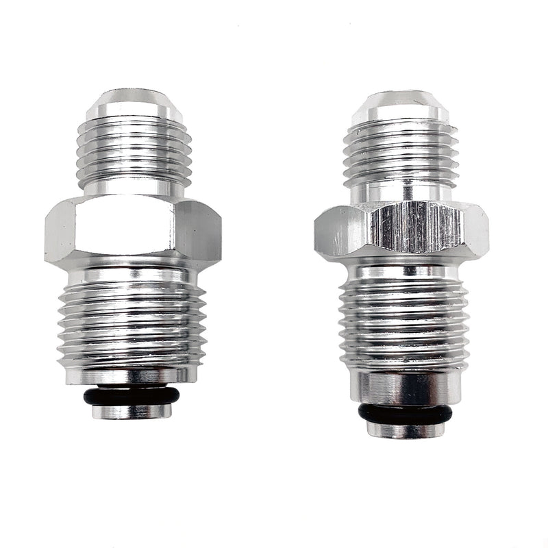 DURAFORCE 6AN POWER STEERING FITTING 16MM 1.5 AND 18MM 1.5 FOR GM HYDRO BOOST PUMP & RACK
