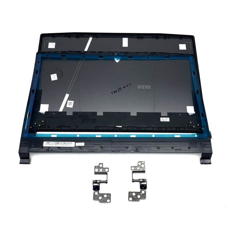 DURAFORCE New Back Cover+Bezel Hinges For MSI Pulse GL66 Crosshair 15 MS-1581 Top Case Lid