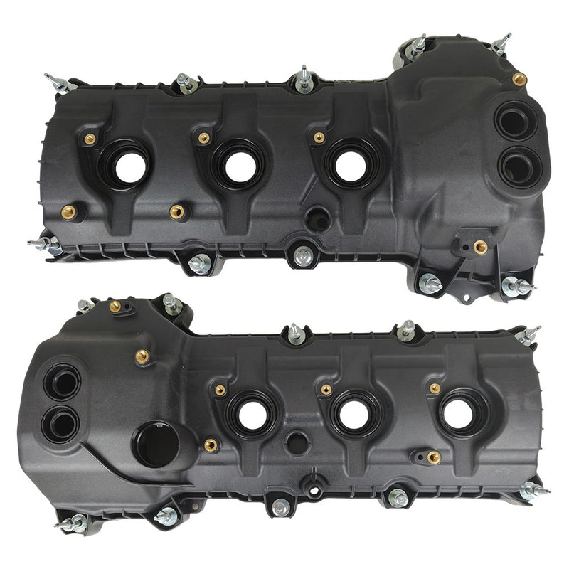 DURAFORCE 2Pcs For 2011-2019 Ford F-150 Lincoln Continental 3.5L 3.7L Valve Cover W/Gasket