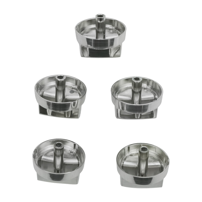 DURAFORCE Stove Cooktop Knob WB03X29300 for GE Gas Range JGP3030SL1SS JGP3030SL2SS 5Pcs