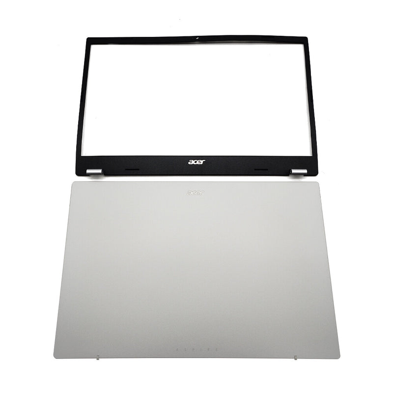 Top Lid Bezel Back Cover Silver for Acer Aspire A31524P 24PT A51558M US