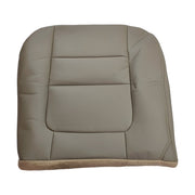 DURAFORCE For 2001 Ford F250 F350 F450 Lariat Driver Bottom & Top Leather Seat Covers TAN