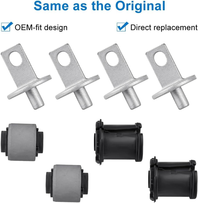 2set Rear Control Trailing Arm Axle Bushings for Honda CRV 2002 2006