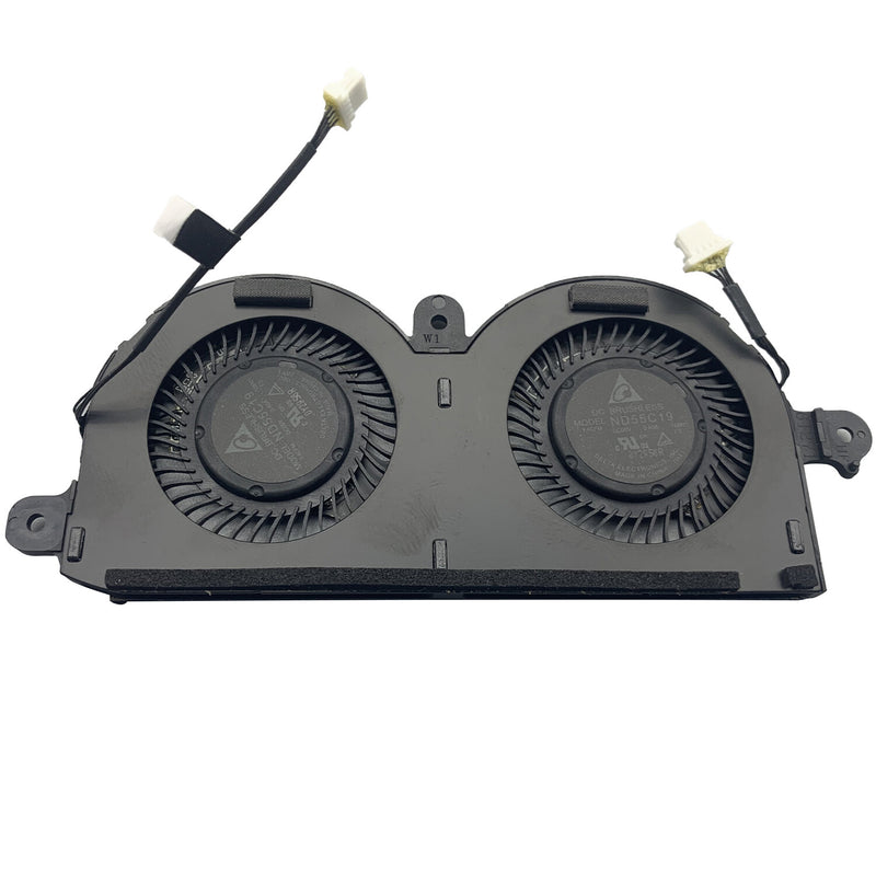 DURAFORCE New 4 Pin CPU Cooling Fan 980WH ND55C19-16M01 980WH For Dell XPS 13 9370 9380 US