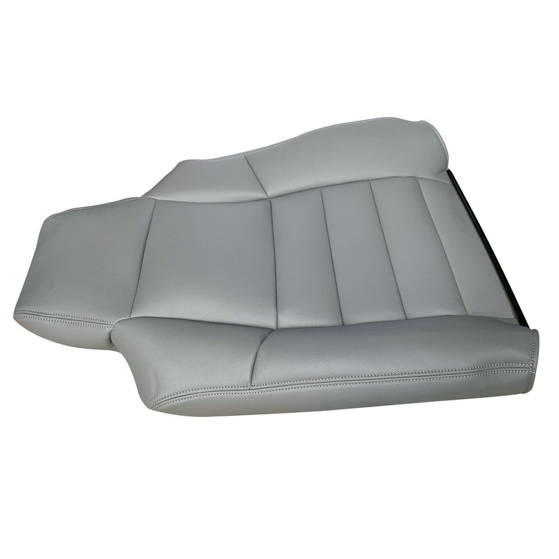 DURAFORCE For 2002-2007 Ford F250 F350 Super Duty Driver Side Leather Seat Cover Gray