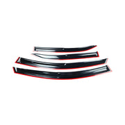 DURAFORCE For 2014-2018 2019 Toyota Corolla Smoke Window Visor Sun Rain Guards Vent Shade