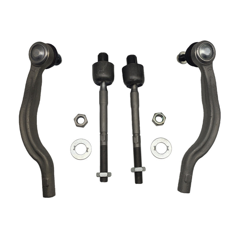 DURAFORCE Left Right Inner Outer Tie Rod End For Maserati Ghibli Quattroporte 2014-2017