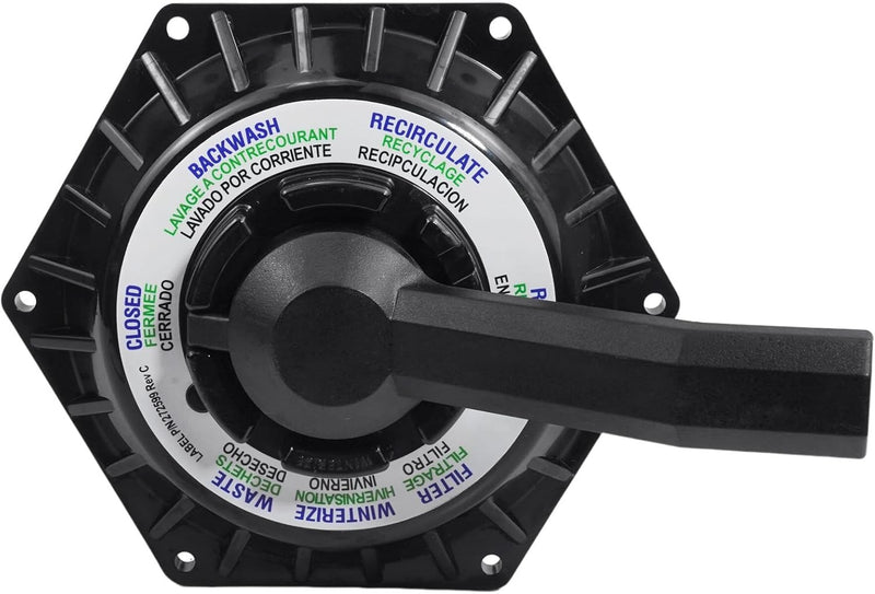 DURAFORCE 272531 Hi-Flow Top Valve Assly 6-Way 1-1/2 Inch Sand Cylinder Valves for Pentair