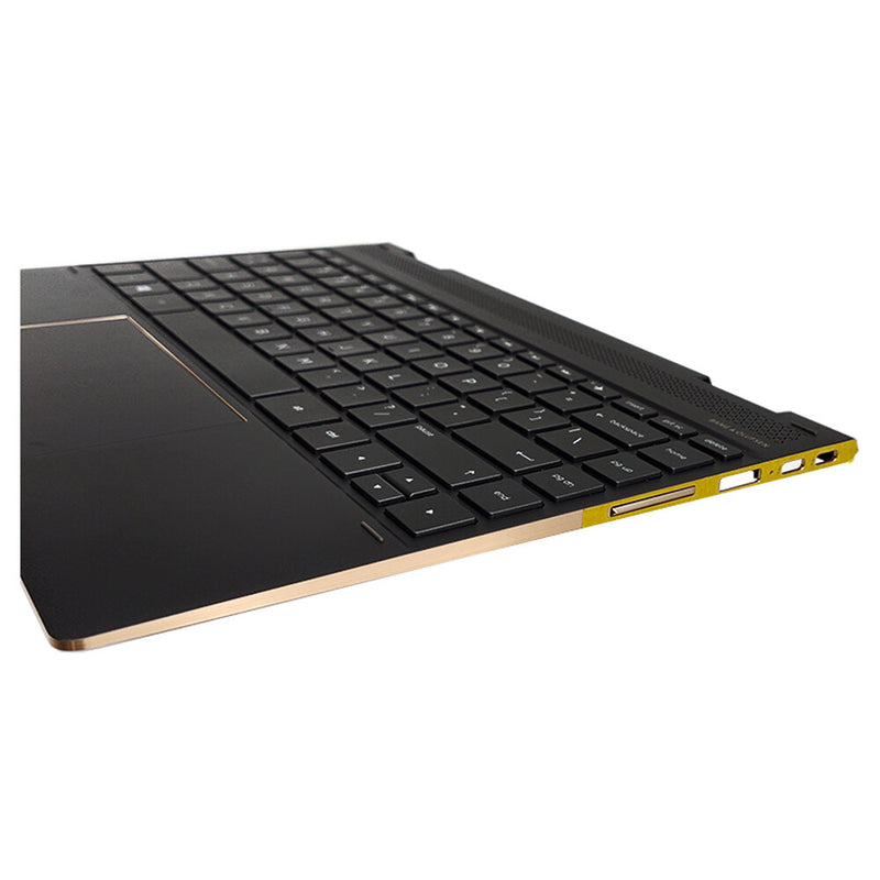 DURAFORCE New For HP Spectre X360 13-AE Palmrest w/Backlit Keyboard Brown 13.3" 942040-001