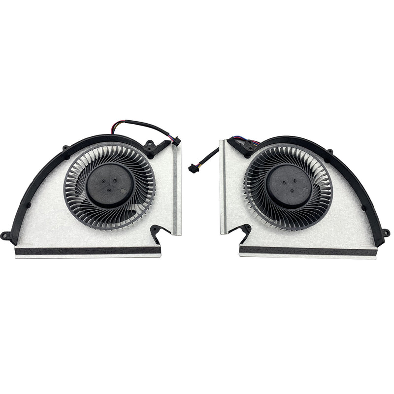 DURAFORCE New CPU+GPU Cooling Fan For MSI GP76 GE76 WE76 MS-17K2 MS-17K3 PABD1A010SHR N452