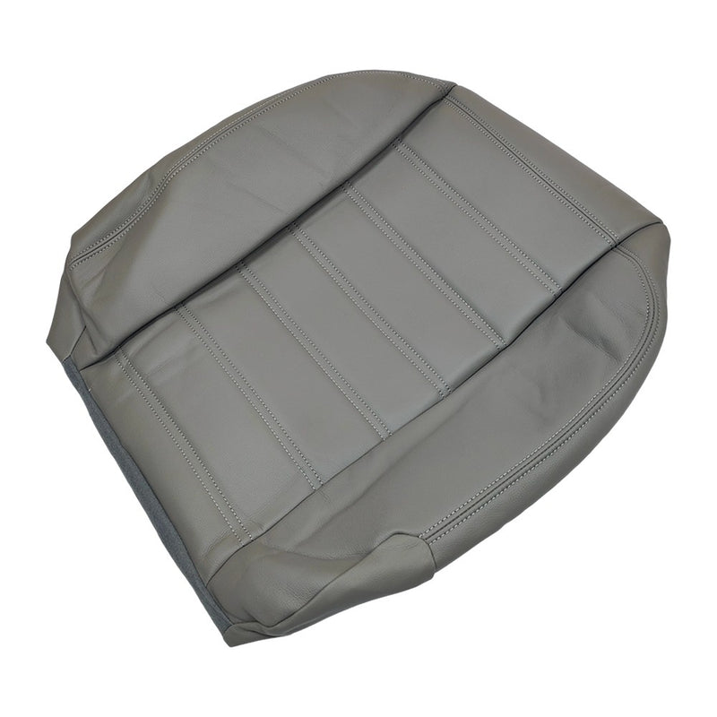 DURAFORCE 2003 to 2007 For Hummer H2 Front Driver Side Bottom Leather Seat Cover Gray