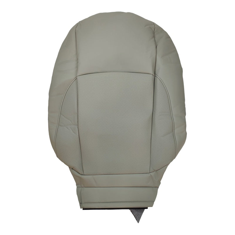 DURAFORCE For 2007-2012 Lexus ES350 Driver Passenger Bottom & Top Leather Seat Cover Gray