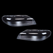 DURAFORCE 2Pcs Left & Right Side Headlight Lens Covers Replacement For Volvo S80 2007-2016