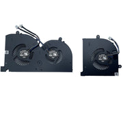 DURAFORCE 5V CPU & GPU Cooling Fan For MSI GS75 Stealth P75 Creator MS-17G1 MS-17G2 US
