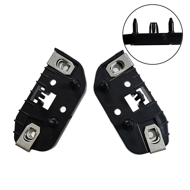 DURAFORCE Bumper Brackets Set Front For 2020-2023 Ford Explorer Police Interceptor Utility