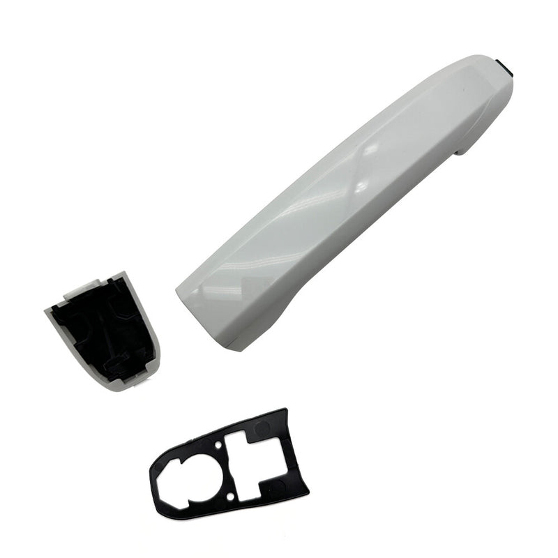 DURAFORCE For 14 - 19 Silverado Sierra White Rear Exterior Door Handle Passenger or Driver
