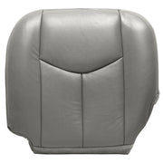 DURAFORCE For 2003 -2006 GMC Sierra 1500 2500 3500 Driver Side Bottom Leather Seat Cover