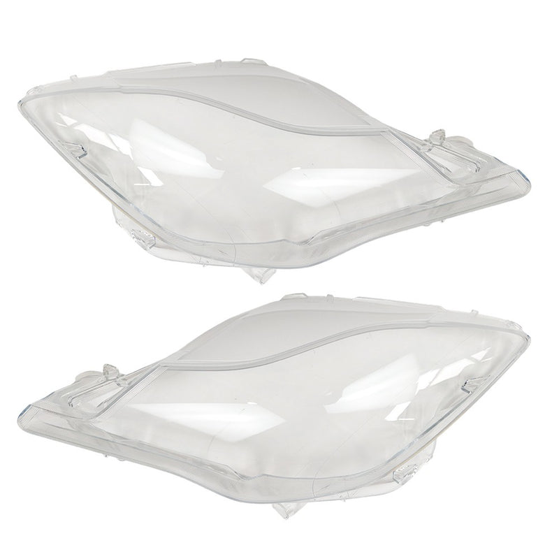 DURAFORCE A Pair Front Side Headlight Lens Cover For 2014- 2017 Maserati Quattroporte