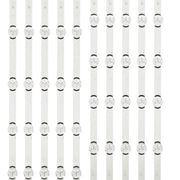 DURAFORCE LED Backlight Strips (10) For LG 55LB5900-UV 55LF6000-UB 55LF6100-UA T550HVF04.2