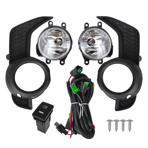 DURAFORCE For 2014-2021 Toyota 4Runner TRD/SR5 Fog Lights+Lamps Bezel+Wire Switch Kits