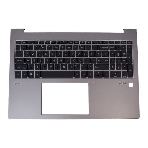 DURAFORCE New Palmrest For HP ZBook Firefly 16 G10 G9 Keyboard Backlit N08122-001 16" Gray